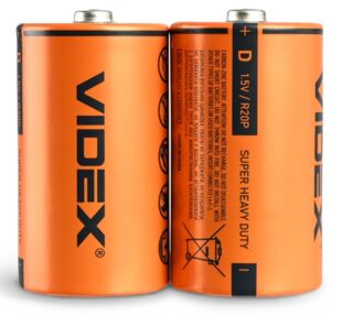 батарейка Videx r20 бочка