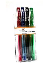 набір кулькових ручок на 4 кольори артикул TY-501P-1mm купит   "Color ball pen"
