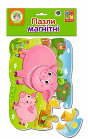 пазли магнітні свинка та поросятко VT3205-77