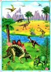 розвивальні наліпки динозаври Ціна (цена) 21.00грн. | придбати  купити (купить) розвивальні наліпки динозаври доставка по Украине, купить книгу, детские игрушки, компакт диски 1