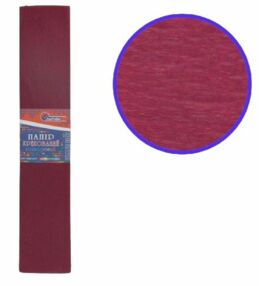 папір гофрований бордовий 50х200 см    в асортименті папір гофрований бордовий 50х200 см    в асортименті
