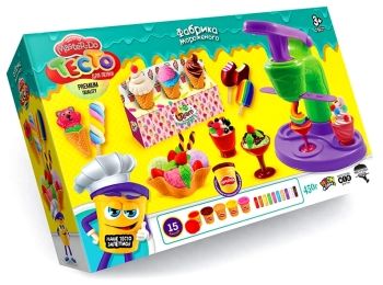 тісто для ліплення Master Do 15 кольорів фабрика морозива TMD-06-01U тісто для ліплення Master Do 15 кольорів фабрика морозива TMD-06-01U