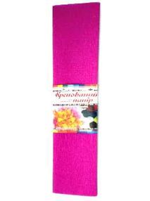 папір гофрований малиновий  50х200 см