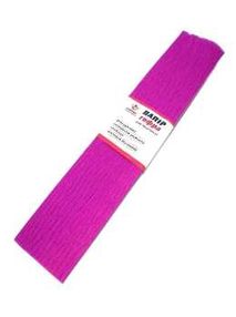 папір гофрований темно рожевий    в асортименті