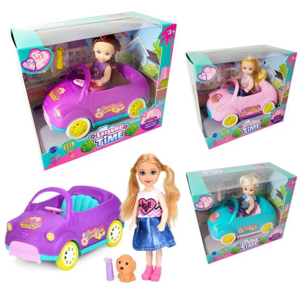 Лялька 12см+ машина + міні собачка кольори в асортименті 898 Ціна (цена) 150.20грн. | придбати  купити (купить) Лялька 12см+ машина + міні собачка кольори в асортименті 898 доставка по Украине, купить книгу, детские игрушки, компакт диски 0