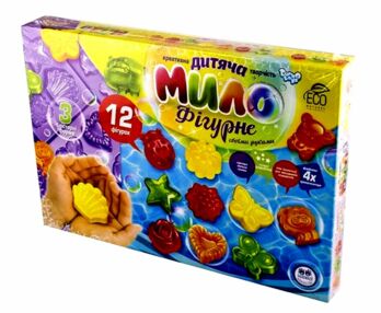 набір для творчості мило фігурне велике 12 фігур артикул DFM-02-02U