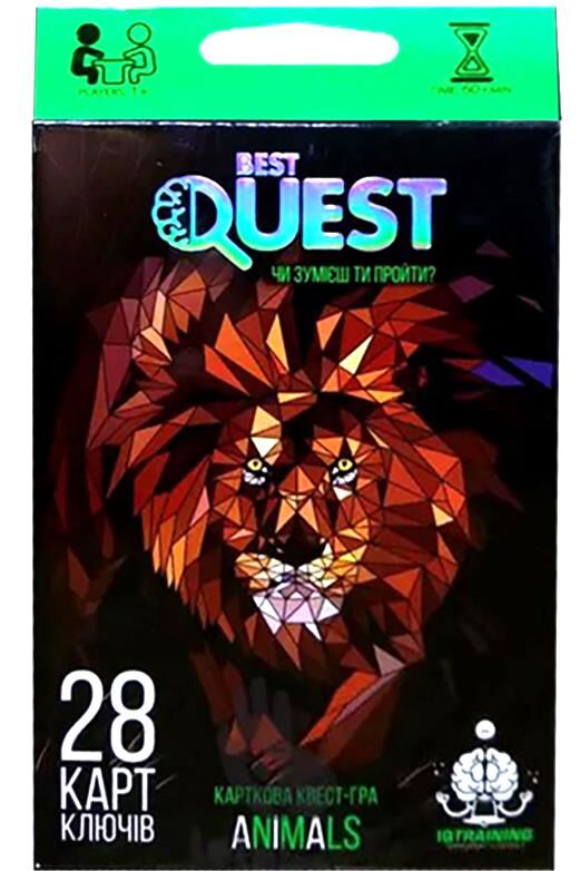 карткова гра best quest BQ-01-01/BQ-01-02 в асортименті Ціна (цена) 28.70грн. | придбати  купити (купить) карткова гра best quest BQ-01-01/BQ-01-02 в асортименті доставка по Украине, купить книгу, детские игрушки, компакт диски 3