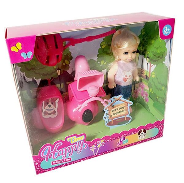 Лялька 12 см + міні скутер + шолом 977 Ціна (цена) 110.60грн. | придбати  купити (купить) Лялька 12 см + міні скутер + шолом 977 доставка по Украине, купить книгу, детские игрушки, компакт диски 0