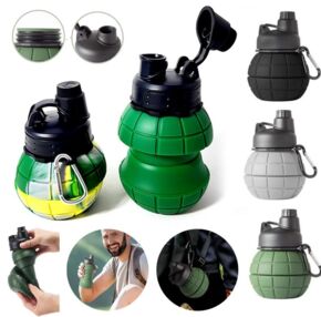 Пляшка для води трансформер резинова в асортименті W1 35-6