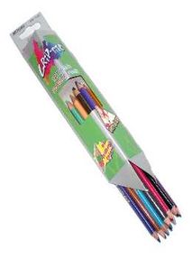 олівці кольорові 12 кольорів артикул 9101 двосторонні    "Marco"