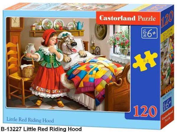 пазли castorland 120 елементів червона шапочка артикул 13227 Ціна (цена) 67.70грн. | придбати  купити (купить) пазли castorland 120 елементів червона шапочка артикул 13227 доставка по Украине, купить книгу, детские игрушки, компакт диски 1