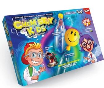 набір для проведення дослідів chemistry kids малий СНК-02-01U/02U/03U/04U