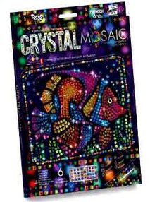 АКЦІЯ набор для творчества crystal mosaic CRM-01-09 самоклеящиеся кристаллы