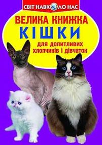 велика книжка кішки книга велика книжка кішки книга