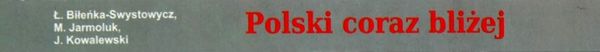 польська щораз ближче курс польської мови для початківців Ціна (цена) 196.00грн. | придбати  купити (купить) польська щораз ближче курс польської мови для початківців доставка по Украине, купить книгу, детские игрушки, компакт диски 12