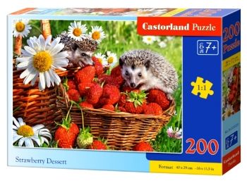 пазли 200 елементів полуниця і їжачок артикул 222025