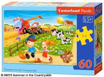 пазли 60 елементів літо за містом артикул 06878