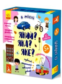 який? яка? яке? у місті книга який? яка? яке? у місті книга