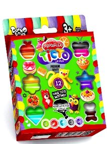 тісто для ліплення Master Do 12 кольорів TMD-02-04 "Danko toys тісто для ліплення Master Do 12 кольорів TMD-02-04 "Danko toys