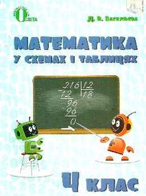 математика 4клас у схемах і таблицях  Васильєва математика 4клас у схемах і таблицях  Васильєва