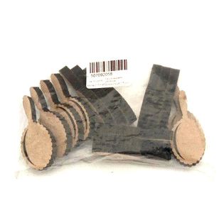 деревянные заготовки мини зеркала   2809108 дзеркальце 15шт МДФ, 5,2х2,4см Ros