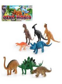набір динозаврів 12 штук ігрове поле рослини 282