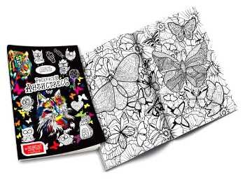 набор для творчества раскраски антистресс с фломастерами    в асортименті "Dank