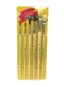 набір пензликів 6 штук