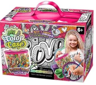 набір для творчості my color case косметичка - розмальовка COC-01-04