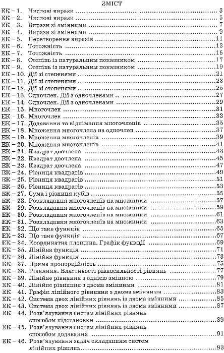 алгебра 7 клас експрес-контроль Ціна (цена) 37.50грн. | придбати  купити (купить) алгебра 7 клас експрес-контроль доставка по Украине, купить книгу, детские игрушки, компакт диски 3