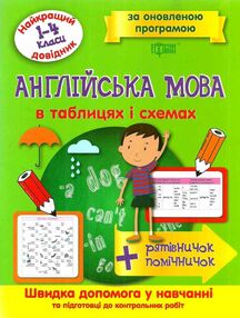 англійська мова 1 - 4 класи у таблицях довідник найкращий книга англійська мова 1 - 4 класи у таблицях довідник найкращий книга
