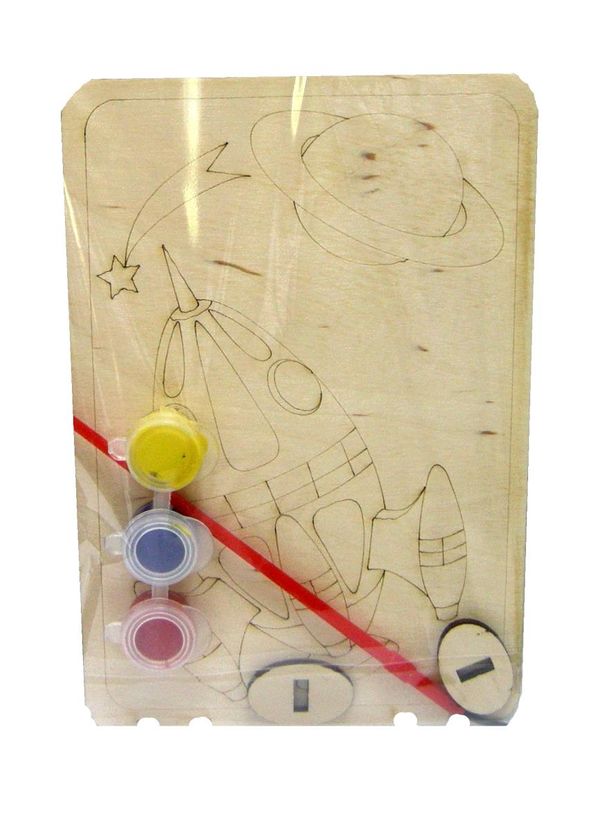 іграшка дитяча игрушка детская дерев'яна яскрава розмальовочка ракета    Джамб Ціна (цена) 22.00грн. | придбати  купити (купить) іграшка дитяча игрушка детская дерев'яна яскрава розмальовочка ракета    Джамб доставка по Украине, купить книгу, детские игрушки, компакт диски 2