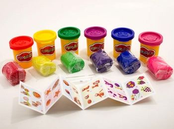 тісто для ліплення Master Do 6 кольорів TMDВ-01-01 в стаканах тісто для ліплення Master Do 6 кольорів TMDВ-01-01 в стаканах