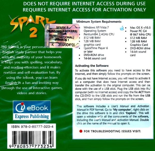 Spark 2 ieBook Express Publishing Ціна (цена) 42.00грн. | придбати  купити (купить) Spark 2 ieBook Express Publishing доставка по Украине, купить книгу, детские игрушки, компакт диски 2