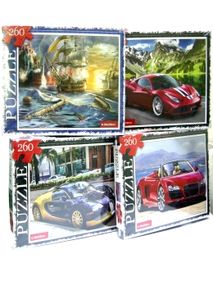 пазли 260 елементів в асортименті серія 10