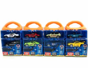 Набір машин 4 види у кейсі XY905-3