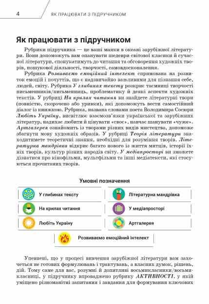 зарубіжна література 8 клас підручник Ніколенко нуш Ціна (цена) 392.90грн. | придбати  купити (купить) зарубіжна література 8 клас підручник Ніколенко нуш доставка по Украине, купить книгу, детские игрушки, компакт диски 5