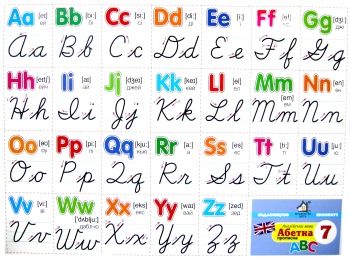 англійська мова абетка серія картки двосторонні    №7 Ціна (цена) 11.40грн. | придбати  купити (купить) англійська мова абетка серія картки двосторонні    №7 доставка по Украине, купить книгу, детские игрушки, компакт диски 0