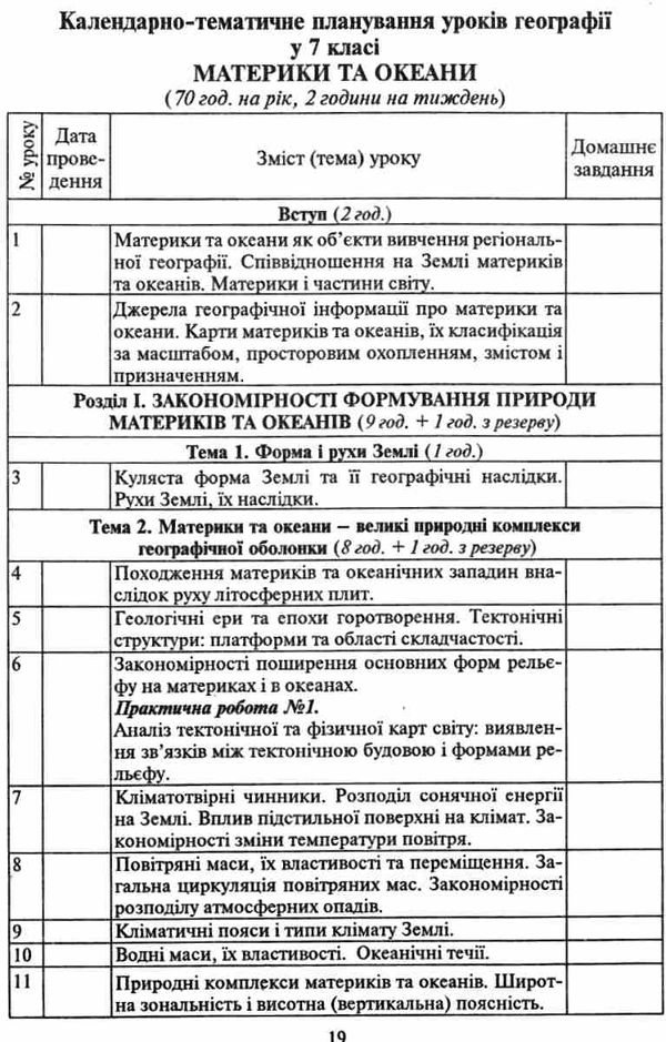 географія 6 - 11 класи природознавство 5 клас календарне планування Ціна (цена) 38.40грн. | придбати  купити (купить) географія 6 - 11 класи природознавство 5 клас календарне планування доставка по Украине, купить книгу, детские игрушки, компакт диски 4