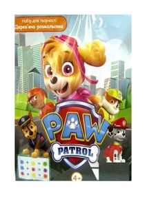 дерев'яна розмальовка щенячий патруль артикул DR7464    "Джамбі"