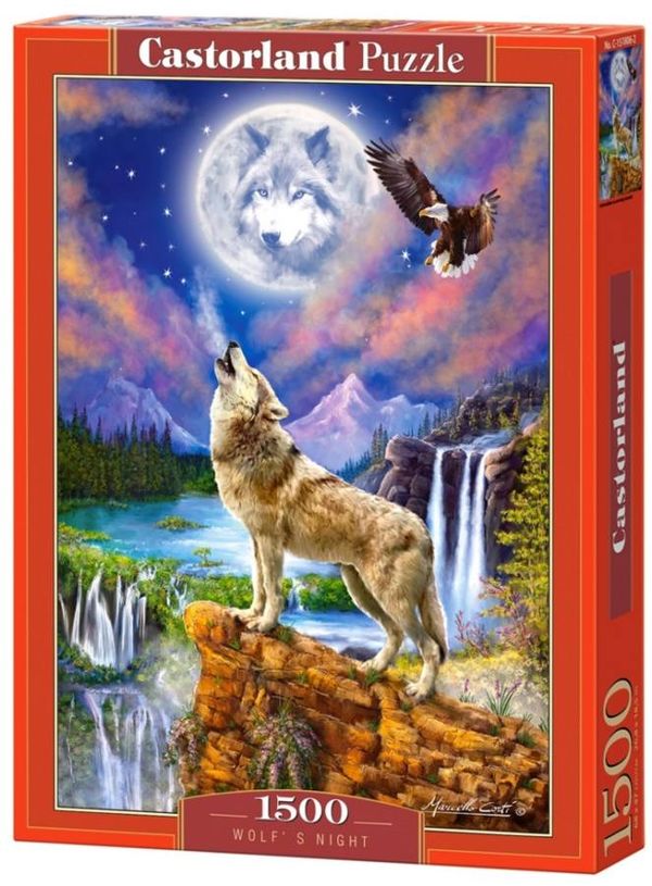 пазли castorland 1500 елементів wolfs night 151806 Ціна (цена) 215.20грн. | придбати  купити (купить) пазли castorland 1500 елементів wolfs night 151806 доставка по Украине, купить книгу, детские игрушки, компакт диски 1