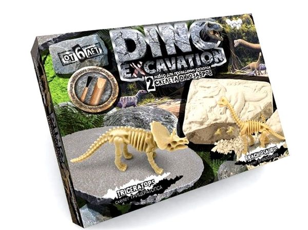набір для проведення розкопок малий Dino excavation DEX-01-04/05/06 Ціна (цена) 112.70грн. | придбати  купити (купить) набір для проведення розкопок малий Dino excavation DEX-01-04/05/06 доставка по Украине, купить книгу, детские игрушки, компакт диски 1