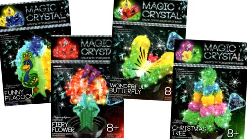 набір для проведення дослідів magic crystal в асортименті ОМС-01-01 - 08