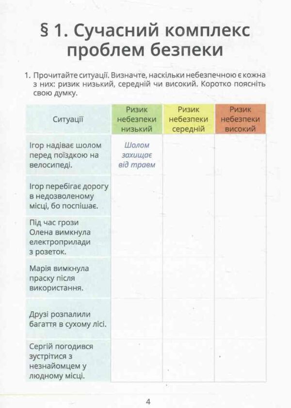 Здоровя безпека та добробут 9 клас робочий зошит практикум Воронцова нуш Ціна (цена) 68.00грн. | придбати  купити (купить) Здоровя безпека та добробут 9 клас робочий зошит практикум Воронцова нуш доставка по Украине, купить книгу, детские игрушки, компакт диски 4