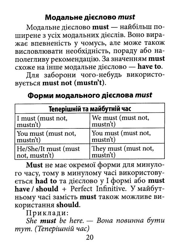 вивчаємо англійську модальні дієслова англійської мови Ціна (цена) 52.20грн. | придбати  купити (купить) вивчаємо англійську модальні дієслова англійської мови доставка по Украине, купить книгу, детские игрушки, компакт диски 4
