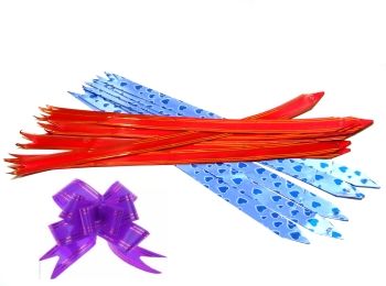 бант декоративний  артикул 3056   ширина 3см в асортименті