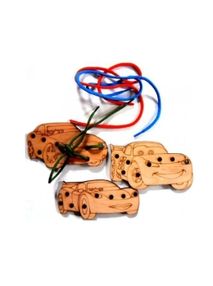 іграшка дитяча игрушка детская шнурівочка з дерева машинки артикул SG0247    "Д