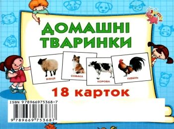 картки міні домашні тварини 18 карток    Джамбі 9789669753687 Ціна (цена) 10.00грн. | придбати  купити (купить) картки міні домашні тварини 18 карток    Джамбі 9789669753687 доставка по Украине, купить книгу, детские игрушки, компакт диски 0