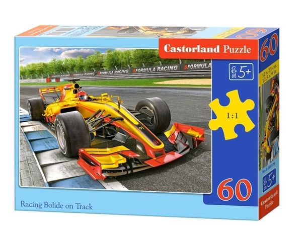 пазли castorland 60 елементів Гоночна машина артикул 066179 Ціна (цена) 89.10грн. | придбати  купити (купить) пазли castorland 60 елементів Гоночна машина артикул 066179 доставка по Украине, купить книгу, детские игрушки, компакт диски 1