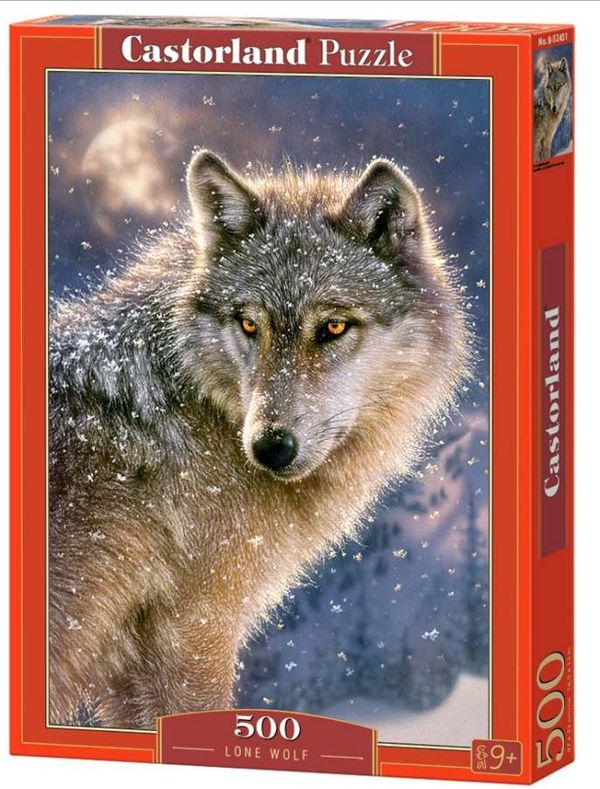 пазли castorland 500 елементів lone wolf 52431 Ціна (цена) 159.80грн. | придбати  купити (купить) пазли castorland 500 елементів lone wolf 52431 доставка по Украине, купить книгу, детские игрушки, компакт диски 1